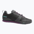 Moteriški platforminiai dviračių bateliai Giro Tracker Fastlace black/throwback purple