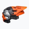 Dviračio šalmas Bell Full Face Super 3R MIPS matte orange/black 3