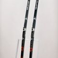 Salomon Snowscape 8 Skin + Prolink Auto slidinėjimo kroso slidės juoda/raudona L413753PM 11