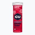 Izotoninis gėrimas GU Hydration Drink 12 tab. braškių/hibisko