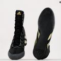 adidas Box Hog 4 bokso bateliai juodos ir auksinės spalvos GZ6116 12