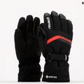 Reusch Manni GTX slidinėjimo pirštinės juoda/raudona 49/01/375 8