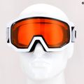 Slidinėjimo akiniai UVEX Athletic LGL white/lasergold lite rose 55/0/522/2130 11