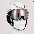 CASCO SP-2 Visier slidinėjimo šalmas baltas 07.3707 16