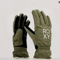 Moteriškos snieglenčių pirštinės ROXY Freshfields deep lichen green 8