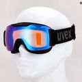 Slidinėjimo akiniai UVEX Downhill 2000 S CV black mat/mirror blue colorvision yellow 55/0/447/21 6