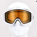 UVEX slidinėjimo akiniai G.gl 3000 P white mat/polavision brown clear 55/1/334/10 10