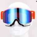 POC Nexal Clarity Comp fluorescencinės oranžinės/vandenilio baltos/spektriškai mėlynos spalvos slidinėjimo akiniai 13