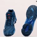 Vyriški tinklinio bateliai Mizuno Wave Voltage Mid navy blue V1GA216521 15