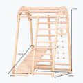Laipiojimo gimnastikos trikampis RINAGYM Kids 2 natural 10