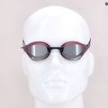 Arena plaukimo akiniai Cobra Core Swipe Mirror silver/red wine 7