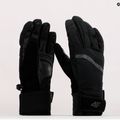 Moteriškos slidinėjimo pirštinės 4F RED004 black 11