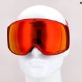 Oakley Flight Tracker matinės raudonos spalvos/prizm sniego žibintuvėlis su iridžiu slidinėjimo akiniai OO7104-43 5