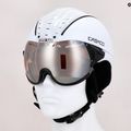 CASCO slidinėjimo šalmas SP-2 Carbonic Visor white 07.3737 11