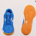 PUMA Solarflash Jr II vaikiški rankinio bateliai mėlyna ir balta 106883 03 12
