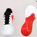 PUMA Varion Jr vaikų tinklinio bateliai baltai raudoni 106585 07 12