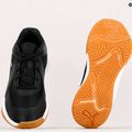 PUMA Varion Jr vaikiški tinklinio bateliai juodai pilki 106585 03 12