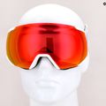 Salomon slidinėjimo akiniai Radium white/sigma poppy red L47005300 12