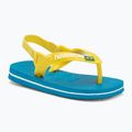 Havaianas Baby Brasil Logo II šlepetės balta/mėlyna/žalia/geltona/geltona