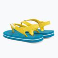 Havaianas Baby Brasil Logo II šlepetės balta/mėlyna/žalia/geltona/geltona 3