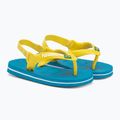 Havaianas Baby Brasil Logo II šlepetės balta/mėlyna/žalia/geltona/geltona 4