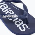 Havaianas Top Logomania šlepetės tamsiai mėlynos H4144264 7