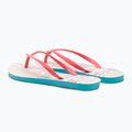 Moteriškos "Havaianas Slim Local Soul Ibiza" šlepetės raudona/mėlyna/orange 3