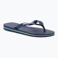 Havaianas Brasil Logo tamsiai mėlynos šlepetės H4110850