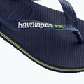 Havaianas Brasil Logo tamsiai mėlynos šlepetės H4110850 12
