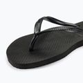 Moteriškos šlepetės per pirštą Havaianas Slim black 8