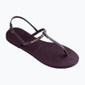 Moteriški "Havaianas You Riviera" sandalai violetinės/juodos/auksinės spalvos 10