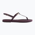 Moteriški "Havaianas You Riviera" sandalai violetinės/juodos/auksinės spalvos 11