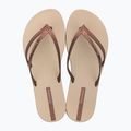 Moteriškos šlepetės per pirštą Ipanema Bossa beige/copper 2