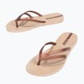 Moteriškos šlepetės per pirštą Ipanema Bossa beige/copper 3