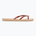 Moteriškos šlepetės per pirštą Ipanema Bossa beige/copper 2