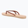 Moteriškos šlepetės per pirštą Ipanema Bossa beige/copper 3