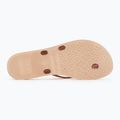 Moteriškos šlepetės per pirštą Ipanema Bossa beige/copper 4