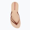 Moteriškos šlepetės per pirštą Ipanema Bossa beige/copper 5