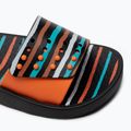 Ipanema Unisex Slide vaikiškos šlepetės juoda ir oranžinė 83231-23024 7