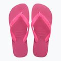 Šlepetės per pirštą Havaianas Top pink flux 3