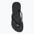 Moteriškos šlepetės per pirštą Havaianas Slim Crystal Sw II black 5