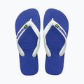 Havaianas Brasil Logo mėlynos šlepetės H4110850 10