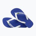 Havaianas Brasil Logo mėlynos šlepetės H4110850 11