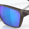 "Oakley Sylas" matinės juodos/prizm safyro spalvos poliarizuoti akiniai nuo saulės 11