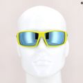 Bliz Drift matiniai limegreen/dūmų mėlynos spalvos akiniai keliems dviračiams 10