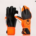 Uhlsport Soft Resist+ vartininko pirštinės oranžinės ir baltos spalvos 101127501 9