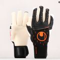 Uhlsport Speed Contact Absolutgrip Finger Surround juodai baltos vartininko pirštinės 101126301 9
