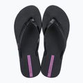Moteriškos šlepetės per pirštą Ipanema Diversa black/lilac 2