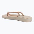 Moteriškos šlepetės per pirštą Ipanema Bossa Soft V beige/gold 3