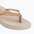 Moteriškos šlepetės per pirštą Ipanema Bossa Soft V beige/gold 7